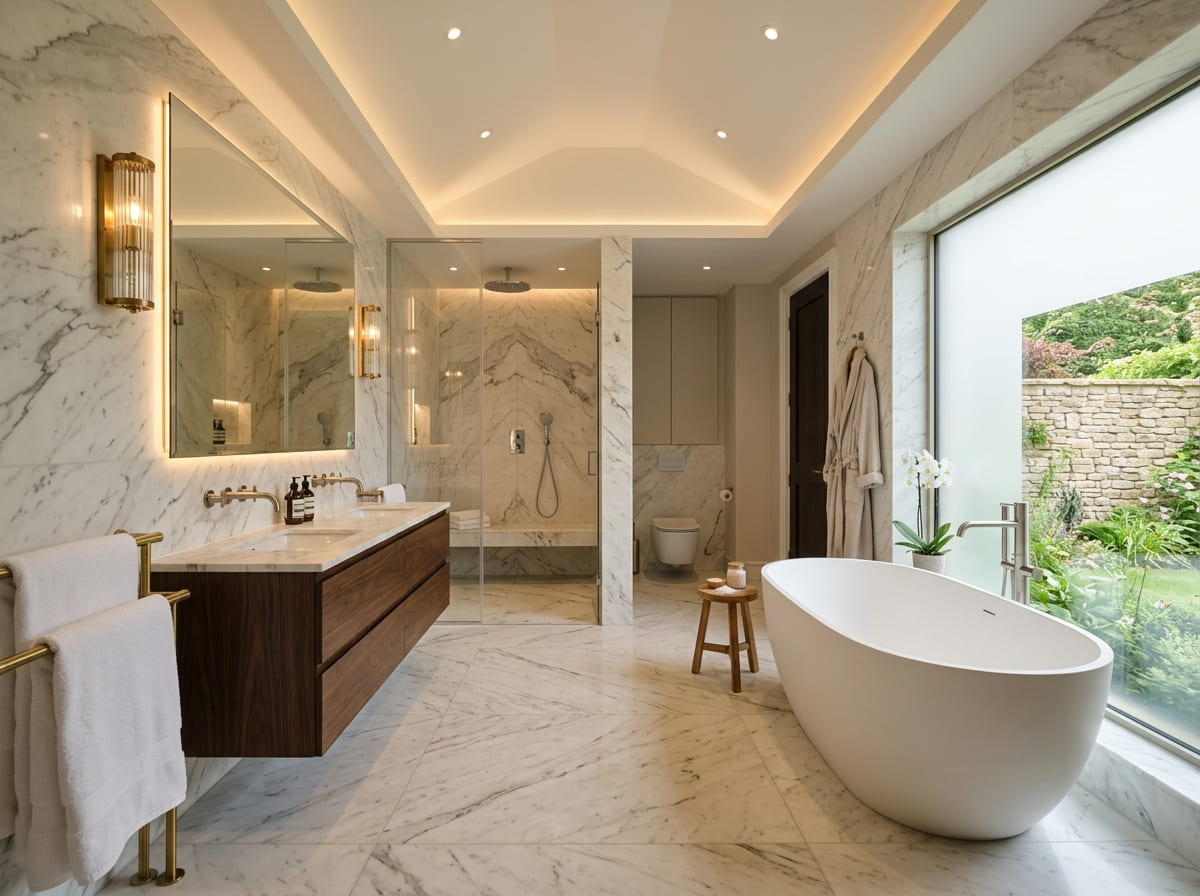 Custom Bathroom Renovation in Glidden